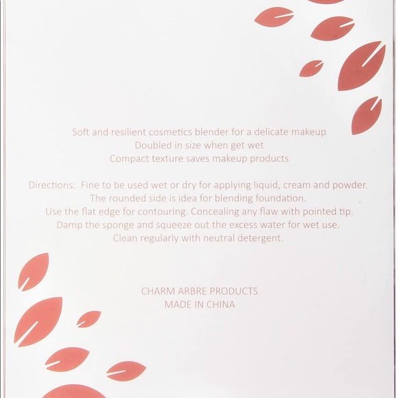 Charm Arbre Makeup beauty Blender Sponge Set 4 piece set - Picture 4 of 6